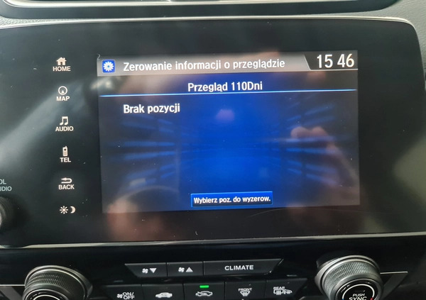 Honda CR-V cena 127900 przebieg: 62000, rok produkcji 2019 z Kuźnia Raciborska małe 631